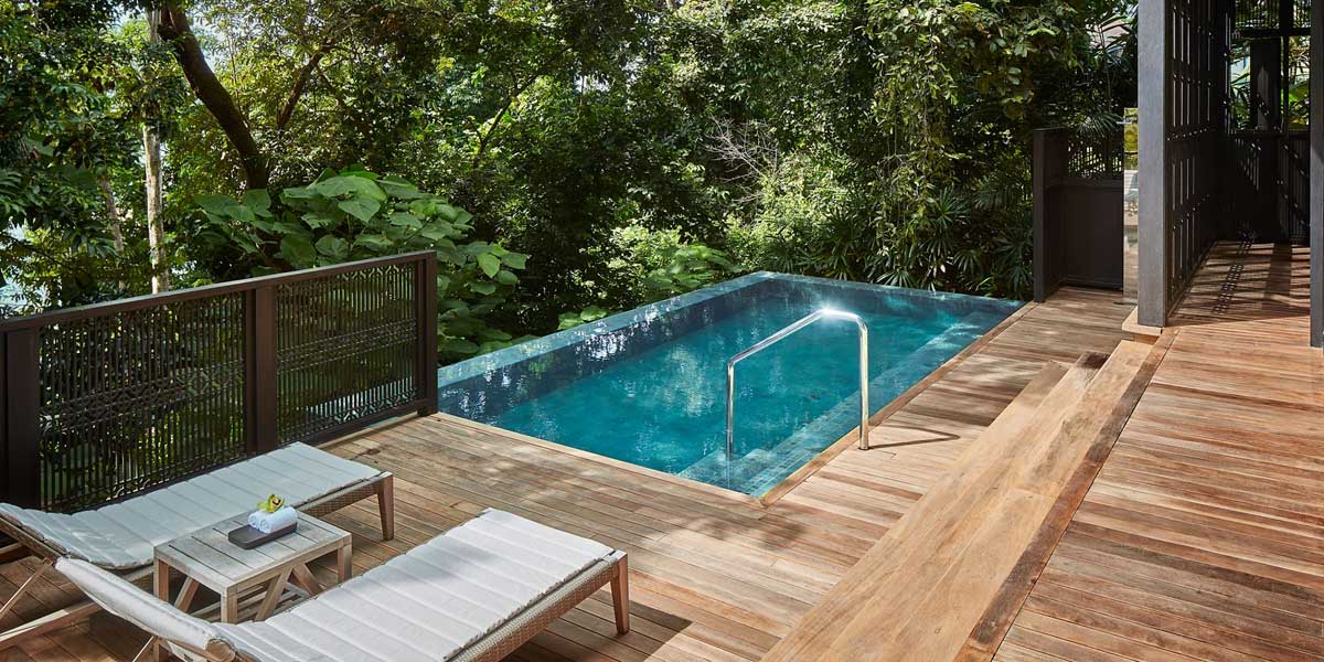 HSBC Travel Deals destinations rainforest villa ritz carlton langkawi