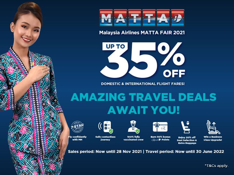 Travel Fair Deals with Malaysia Airlines - Domestic mh matta 2011 domestic banner