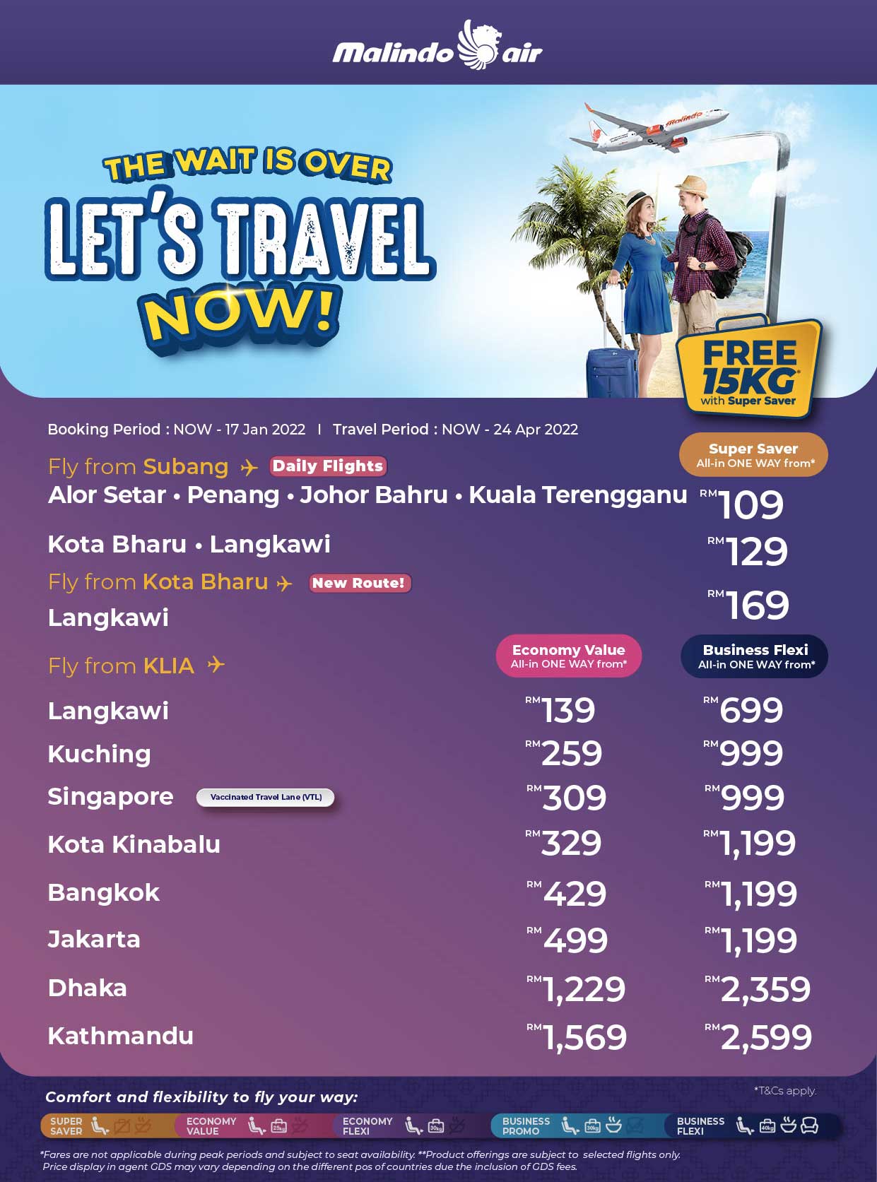 Malindo Air Let's Travel Now! OD 20220105 Lets Travel Now
