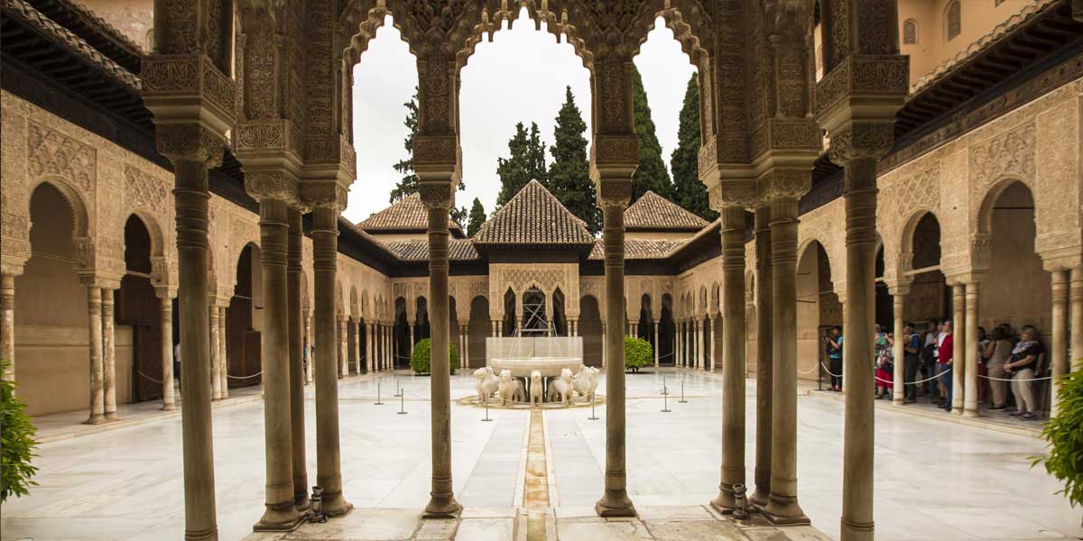 G Adventures g adventures spain granada alhambra courtyard