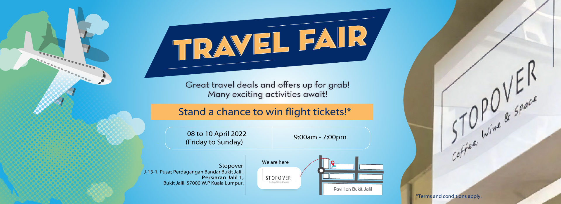 Travel Fair @ Stopover travel fair 2022 WB