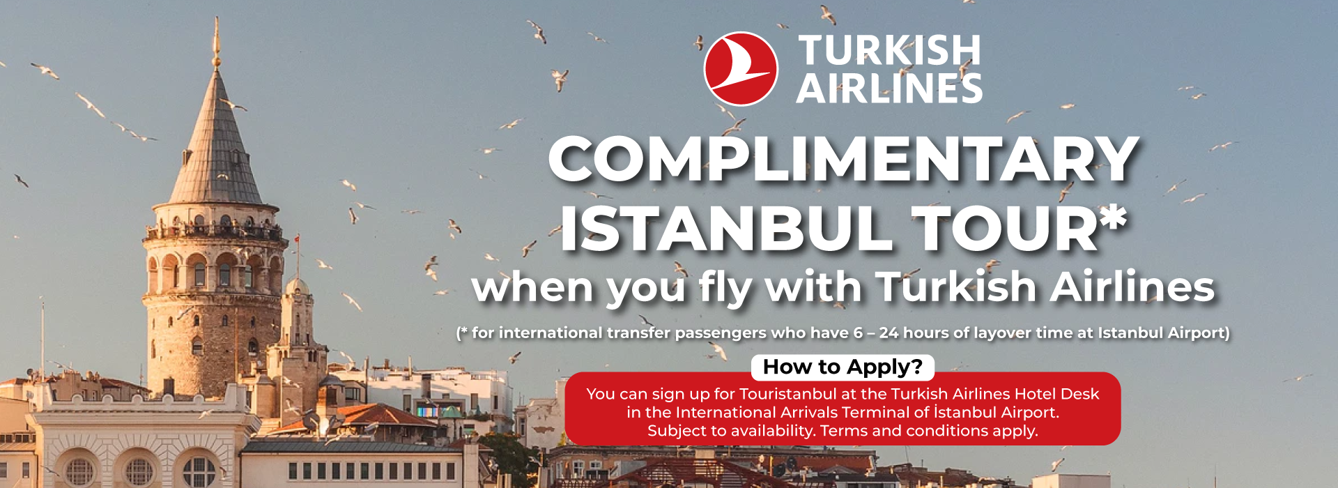 Turkish Airlines: Travel Fair Special TK Free Tour Istanbul Program