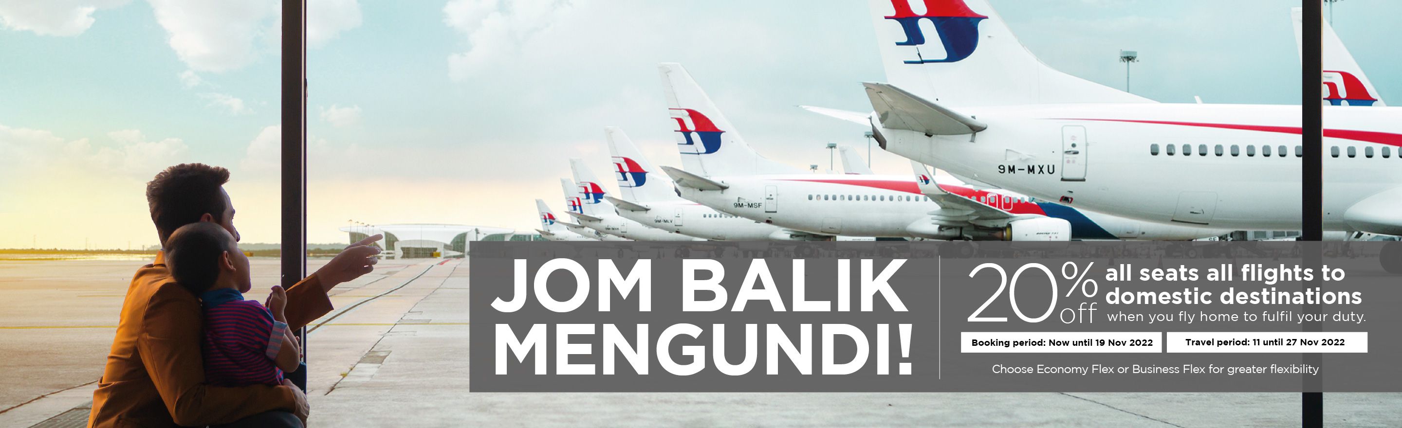 Malaysia Airlines - Jom Balik Mengundi MH jom balik mengundi