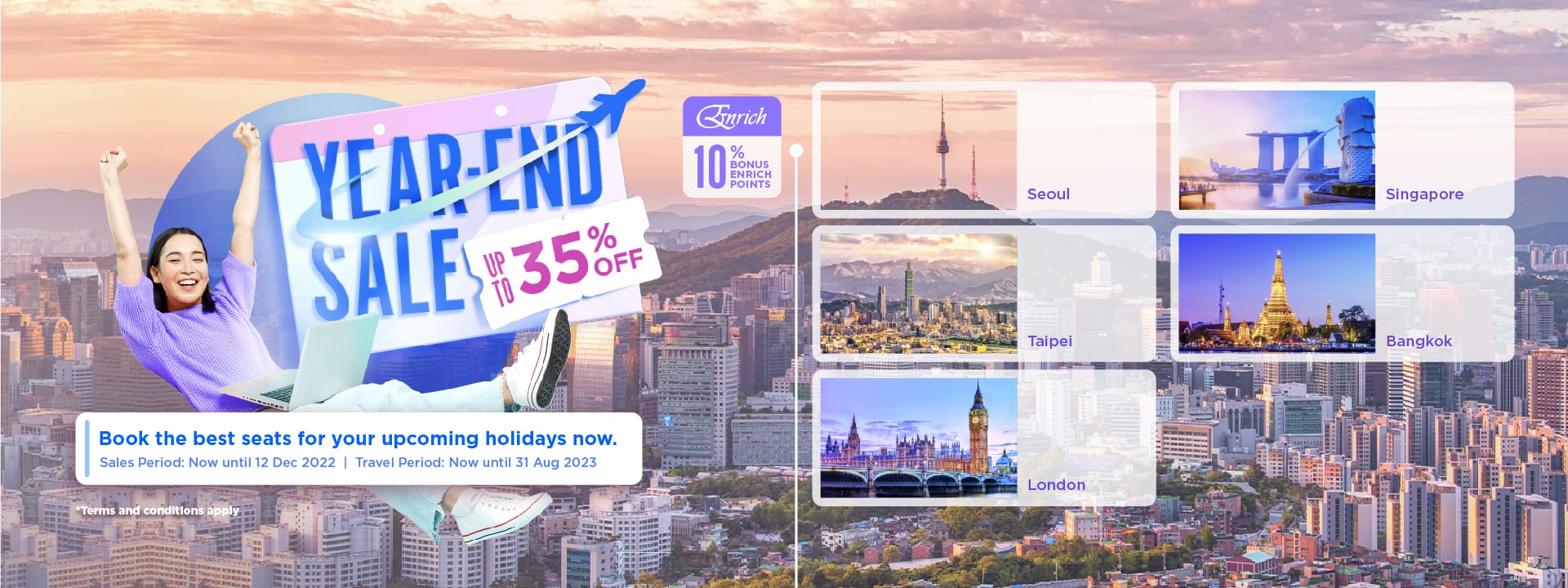 Malaysia Airlines Year-End Sale - International mh yes international