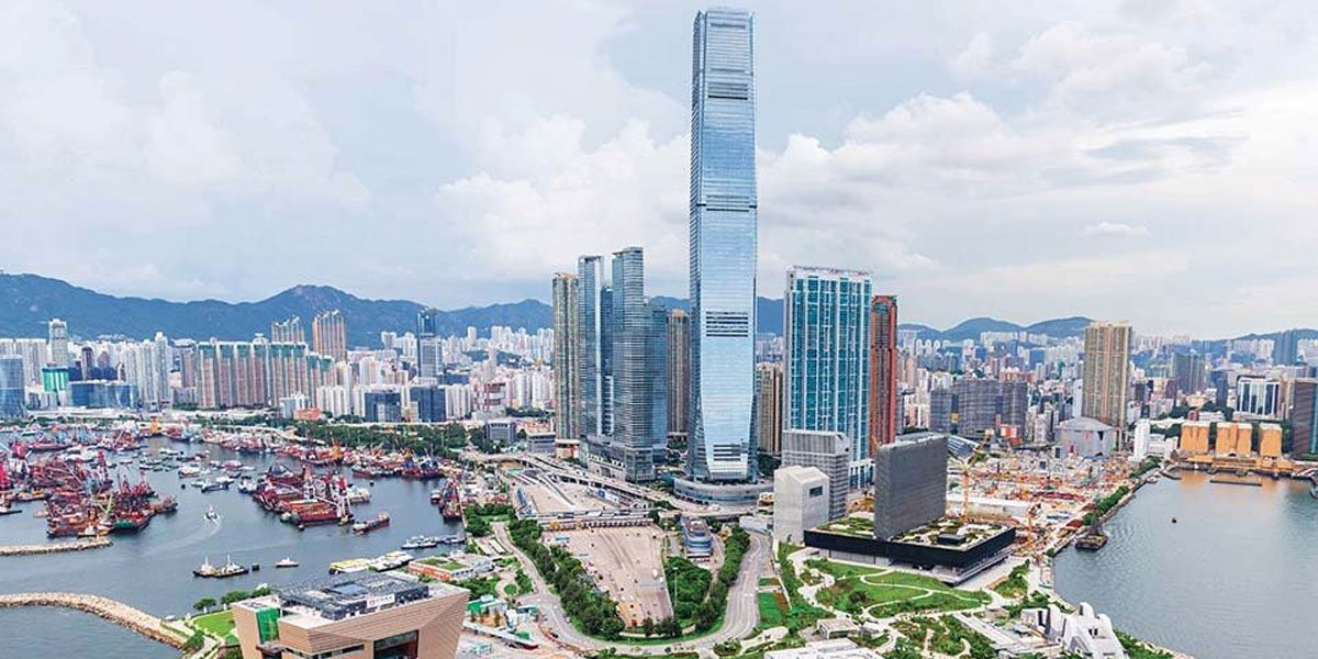 Welcome to Hong Kong destinations west kowloon district high rise