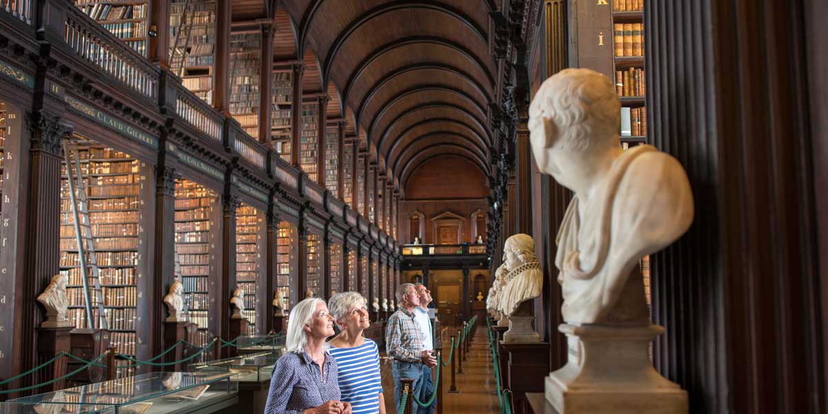Insight Vacations destinations iv trinity college library dublin ireland