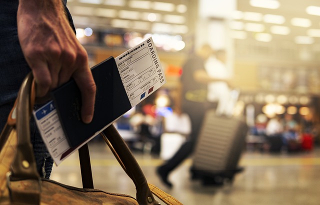 check in for boarding after using virtual payment system