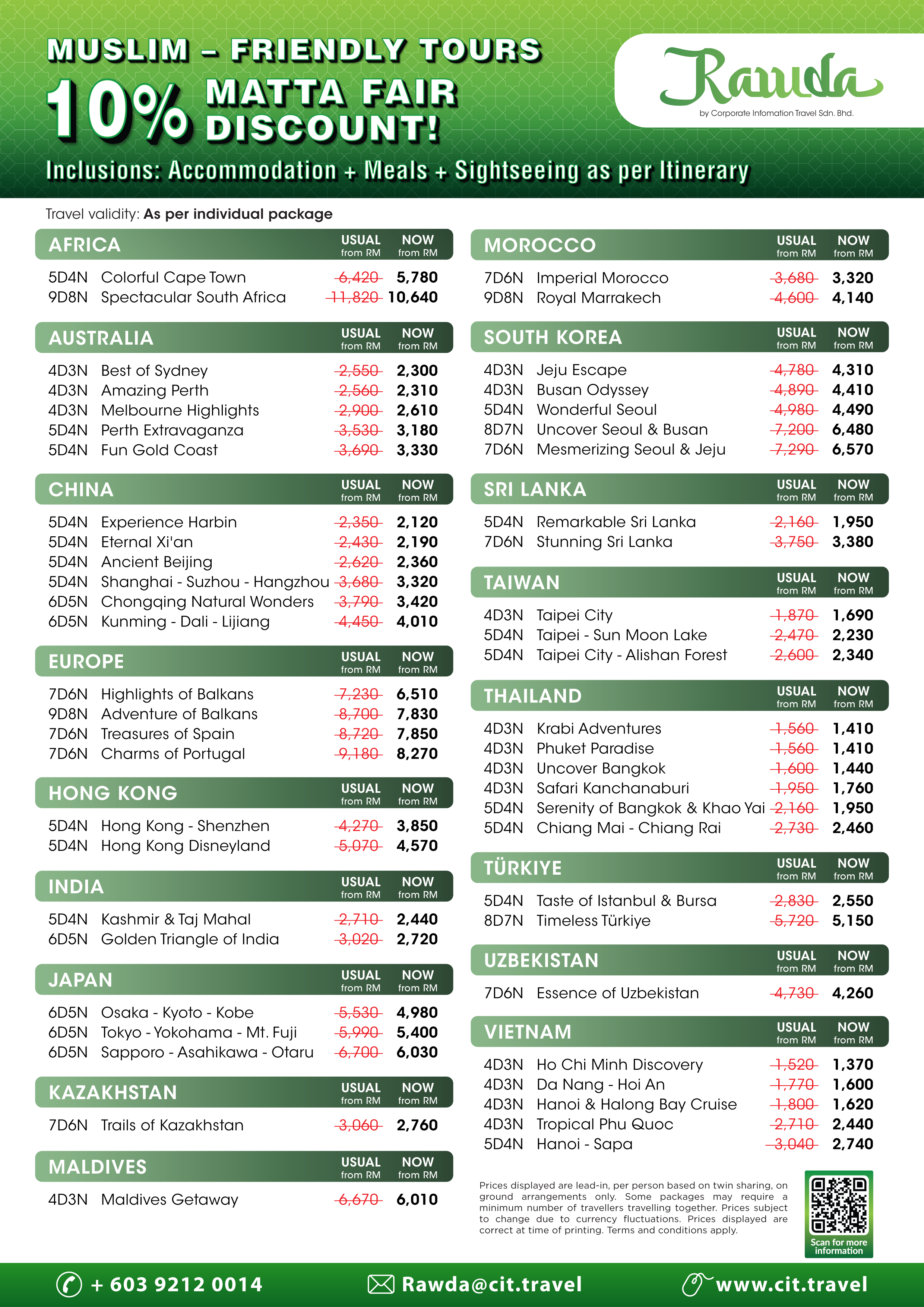 Sustainability Starts Here. Download Our MATTA Fair September 2024 e-Brochure.